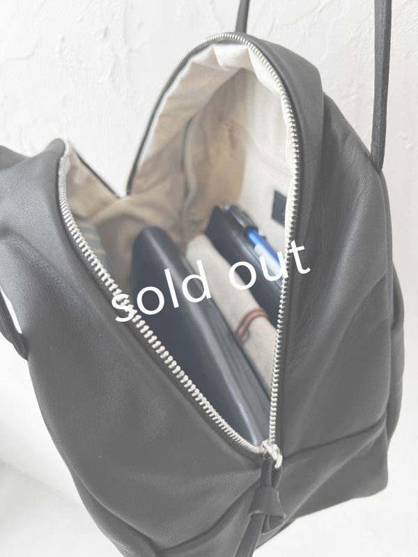 画像11: FOLNARD/ソフトレザー ボストンバッグ・Ｍ (11)