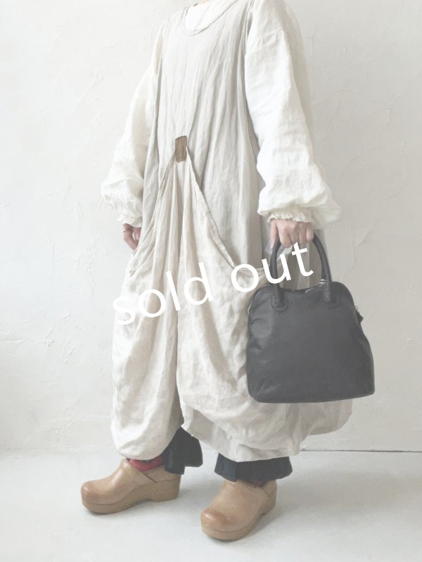 画像2: FOLNARD/ソフトレザー ブガッティボストンバッグ (2)