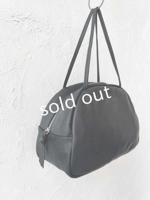 画像4: FOLNARD/ソフトレザー ボストンバッグ・Ｍ (4)