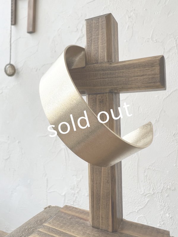 画像2: sorelle/真鍮のバングル・2cm (2)