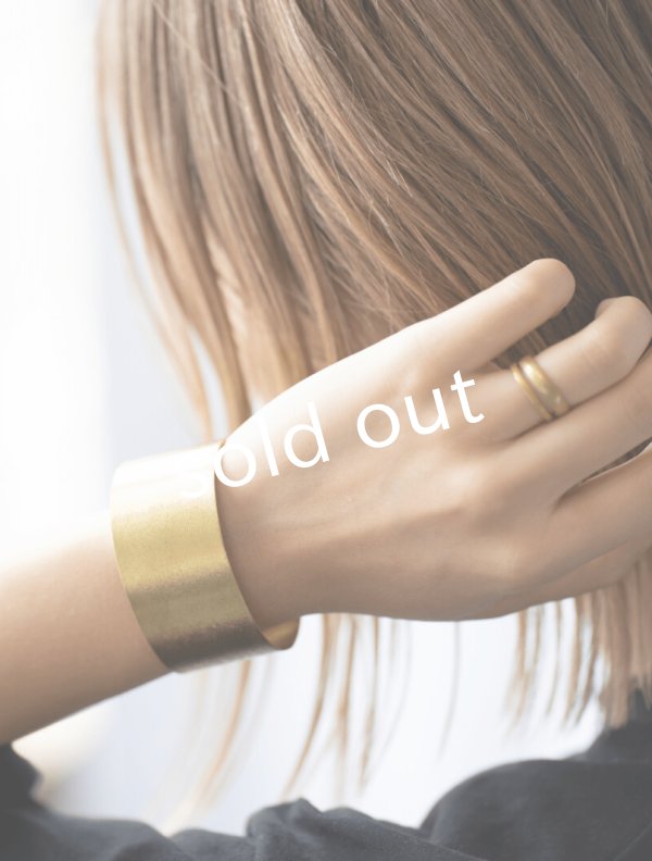 画像4: sorelle/真鍮のバングル・3cm (4)