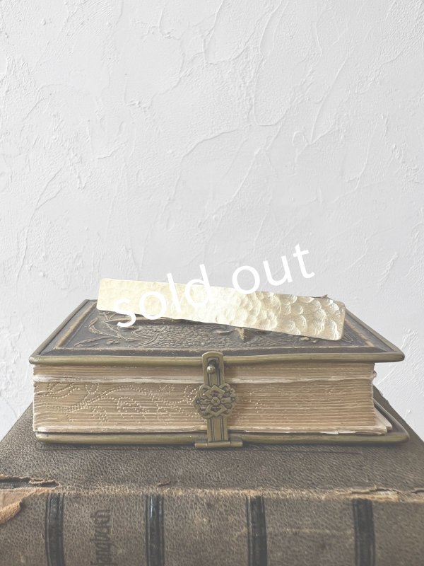 画像3: sorelle／真鍮のヘアクリップ【槌目】 (3)