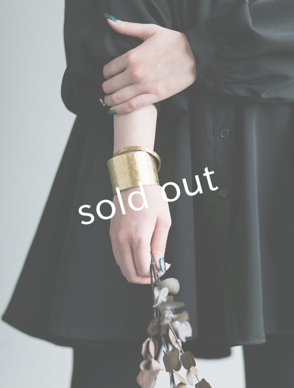 画像2: sorelle/真鍮のバングル・4cm (2)