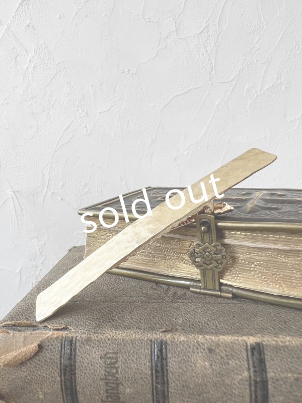 画像6: sorelle／真鍮のヘアクリップ【槌目】 (6)