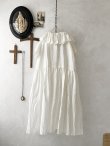 画像5: shizuka's【9】アンティークレースのフリル襟フレンチワンピース・白D (5)