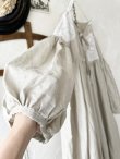画像5: shizuka's【16】アンティークレースのりぼん結びワンピース・生成りA (5)