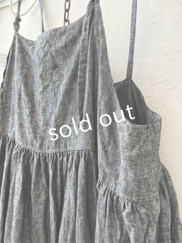 画像4: shizuka's【2】キャミワンピース・ダンガリー (4)