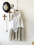画像8: shizuka's【31】アンティークレースのキャミ・白マディラ (8)