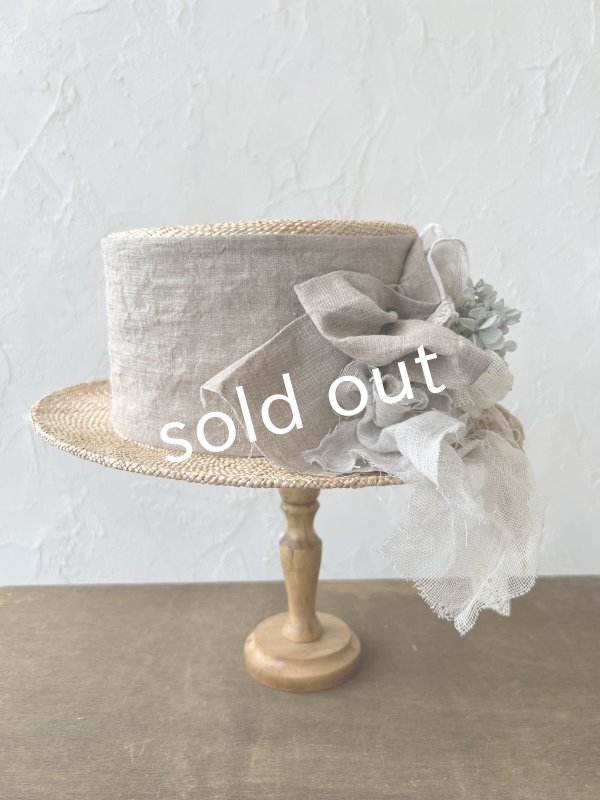 画像8: MiHAT+pollenbienco/Canotier【B】 (8)