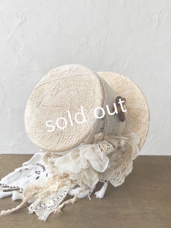 画像8: MiHAT+pollenbienco／Canotier【A】 (8)