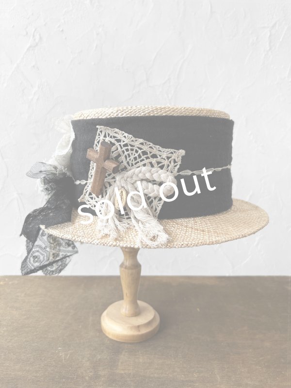 画像2: MiHAT+pollenbienco／Canotier【C】 (2)