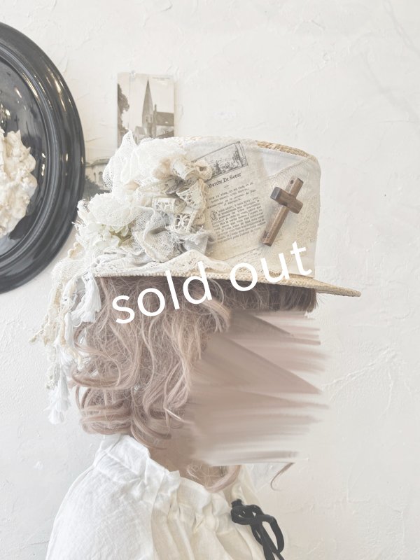 画像10: MiHAT+pollenbienco／Canotier【A】 (10)