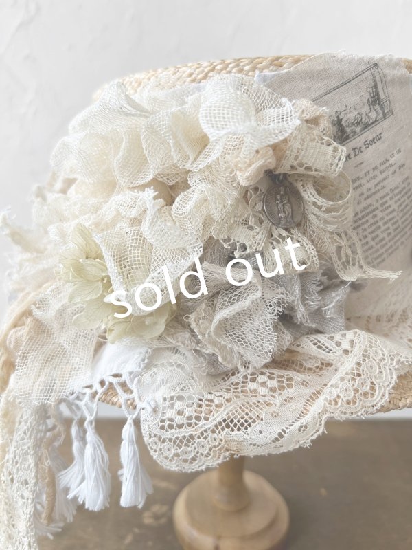 画像6: MiHAT+pollenbienco／Canotier【A】 (6)