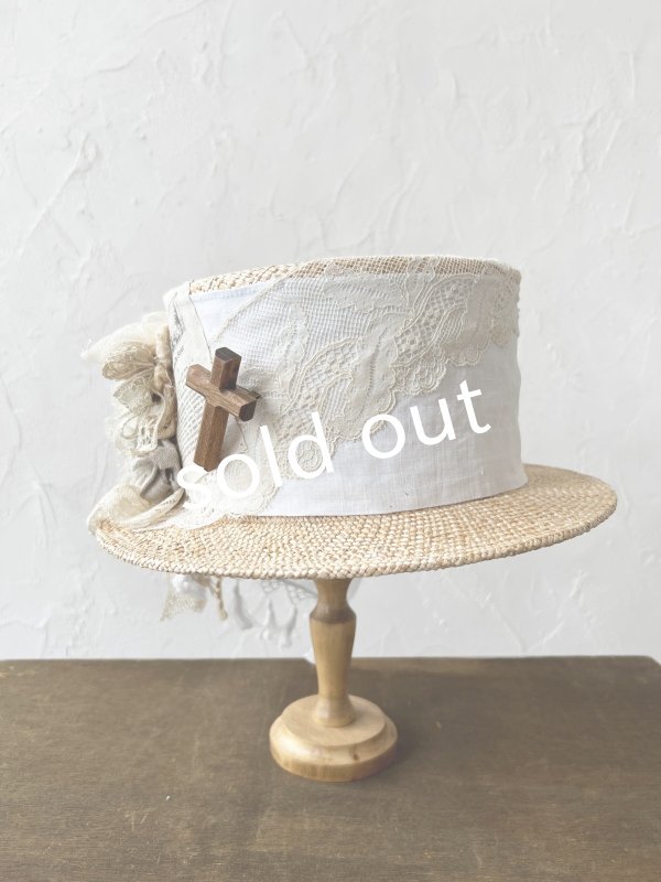 画像2: MiHAT+pollenbienco／Canotier【A】 (2)