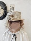 画像10: MiHAT+pollenbienco／Canotier【B】 (10)
