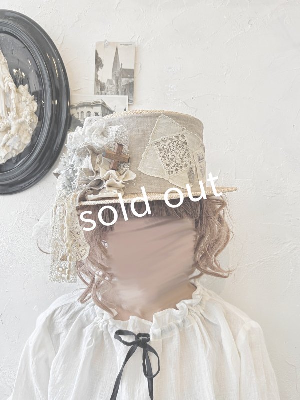 画像10: MiHAT+pollenbienco/Canotier【B】 (10)