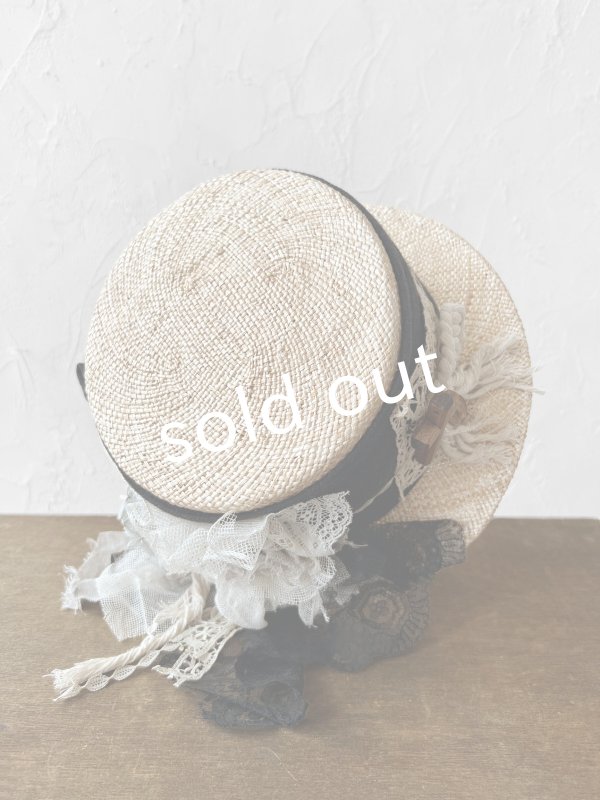 画像8: MiHAT+pollenbienco／Canotier【C】 (8)