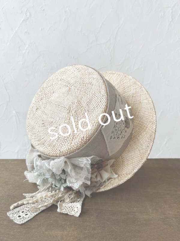 画像9: MiHAT+pollenbienco/Canotier【B】 (9)