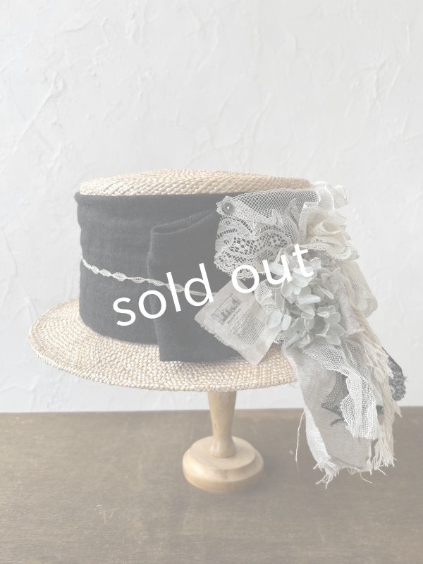 画像3: MiHAT+pollenbienco／Canotier【C】 (3)