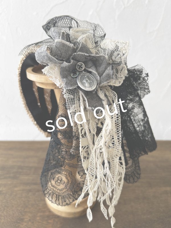 画像2: MiHAT+pollenbienco/Alice band【A】 (2)