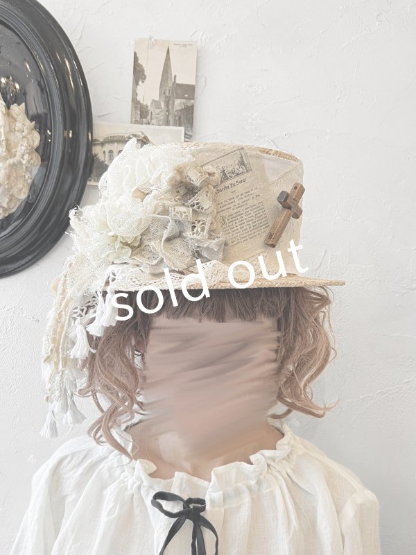 画像9: MiHAT+pollenbienco／Canotier【A】 (9)