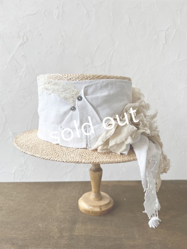 画像3: MiHAT+pollenbienco／Canotier【A】 (3)