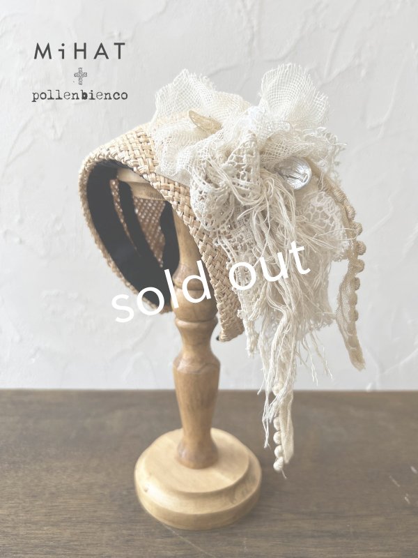 画像1: MiHAT+pollenbienco／Alice band【G】 (1)