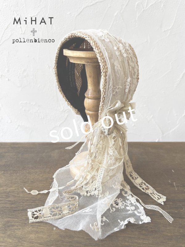 画像1: MiHAT+pollenbienco／Alice band【I】 (1)