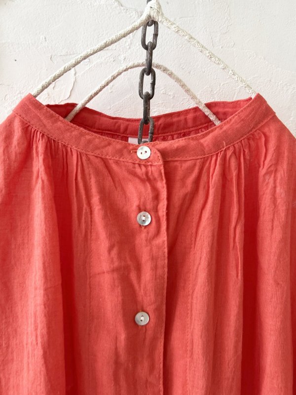 画像3: SO/バックギャザーシャツ・レッド (3)