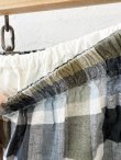 画像5: SO／ペチコート付きサルエルワイドパンツ・マドラスチェック (5)