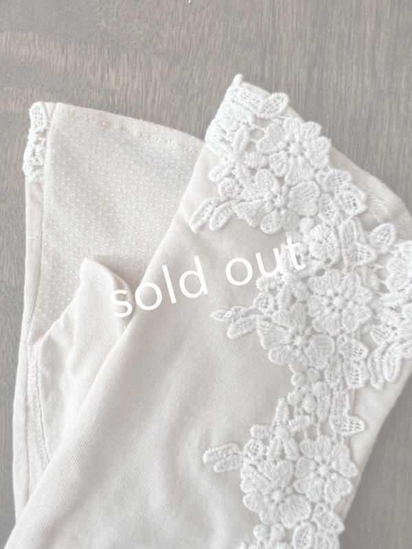 画像3: monami／コットンUVショートアームカバー・フラワー (3)