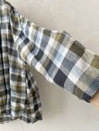画像4: SO／バックギャザーシャツ・マドラスチェック (4)