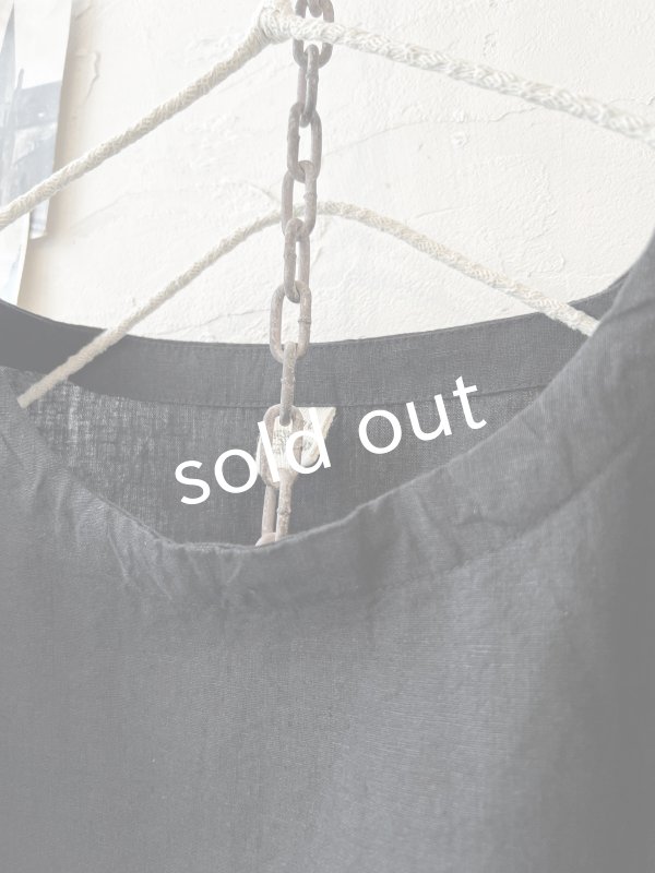 画像8: 08mab/ノースリーブワンピース×トップスset・黒×ライトグレー (8)