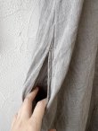 画像6: 08mab/リネンシャンブレーAラインワンピース・黒 (6)