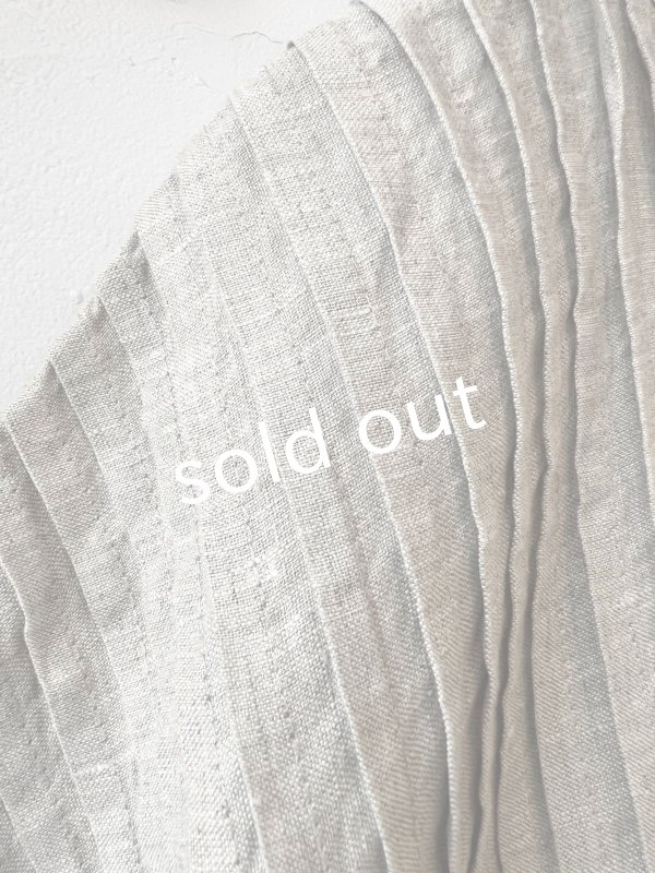 画像11: 08mab/リネン２wayピンタックワンピース・黒 (11)