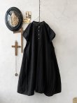 画像5: 08mab/リネン２wayピンタックワンピース・黒 (5)
