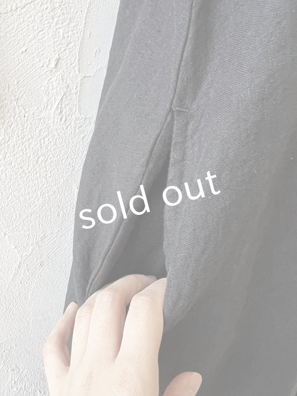 画像11: 08mab/ノースリーブワンピース×トップスset・黒×ライトグレー (11)