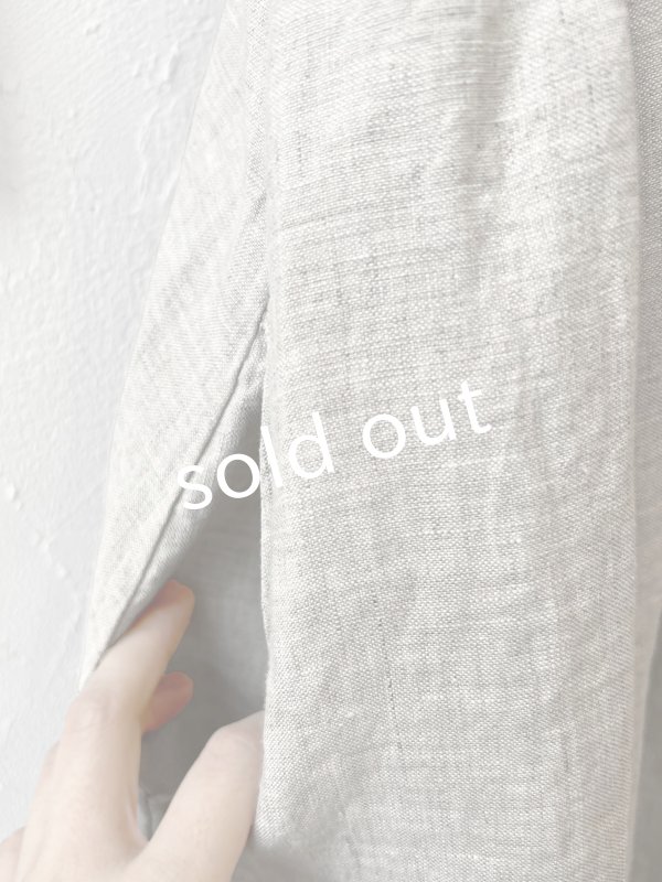 画像10: 08mab/リネン２wayピンタックワンピース・黒 (10)