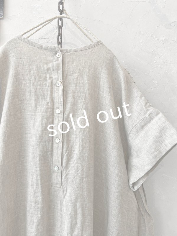 画像10: 08mab/リネン２wayピンタックワンピース・キナリ (10)