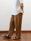 画像6: seasew.／520 ワッシャーコットンペチパンツ・ライトブラウン (6)