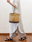 画像4: seasew.／521 リネンワイドペチパンツ・ブラック (4)