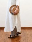 画像4: seasew.／520 ワッシャーコットンペチパンツ・カーキ (4)