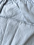 画像2: seasew.／521 ワッシャーコットンワイドペチパンツ・サックス (2)