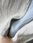 画像4: seasew.／521 ワッシャーコットンワイドペチパンツ・サックス (4)