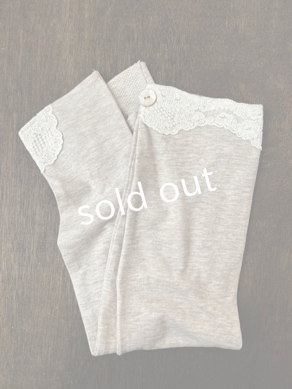 画像3: monami／コットンUVロングアームカバー・ボタン (3)