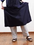 画像6: seasew.／520 リネンペチパンツ・ディープブルー (6)