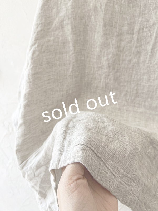 画像5: SO／太パイピング衿プルオーバー・ナチュラル (5)