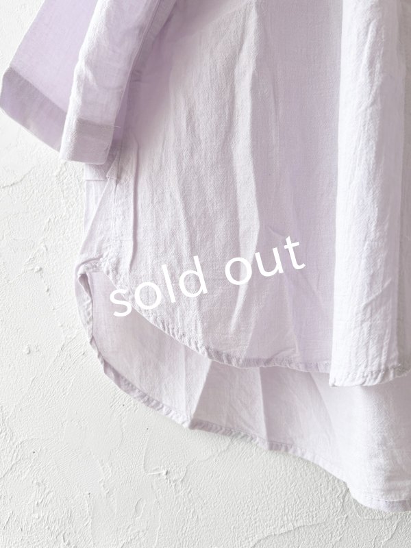 画像3: SO/コットンボイルブラウス・ペールピンク (3)