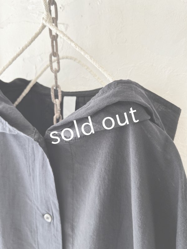 画像3: SO/ライトフィニッシュパーカー・ブラック (3)