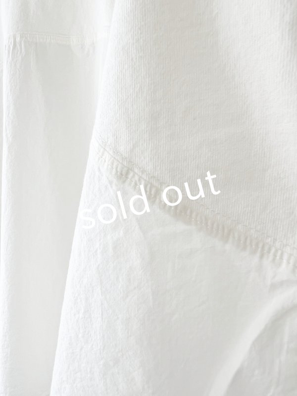 画像9: SO／切り替えワイドプルオーバー・ミルクホワイト (9)